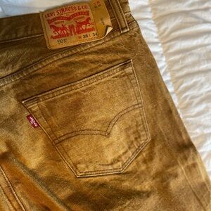 Levi's 501 rare oak denim 36 x 34